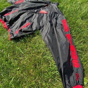 Vintage red wings jacket